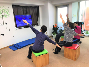 施設利用の様子